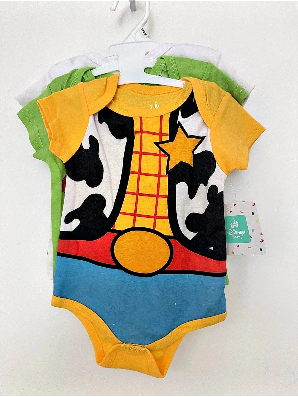 Disney Baby Toy Story Bodysuit Set Brand New Size 6/9 Months
